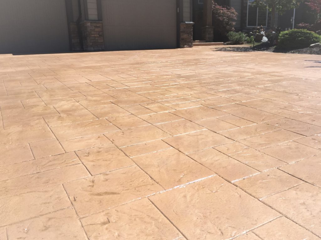Stamped Concrete Restoration Kelowna Custom Concrete Restoration