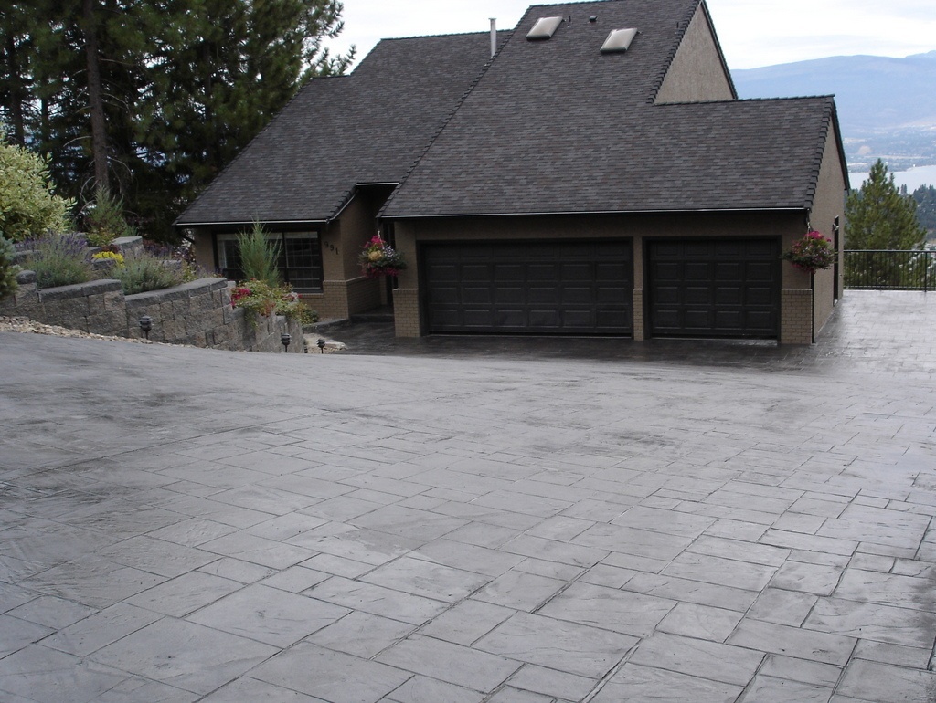 Driveway after Stamp System